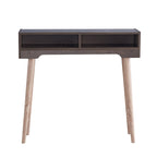 Mid-Century Modern 36-inch 2-Shelf Console Table