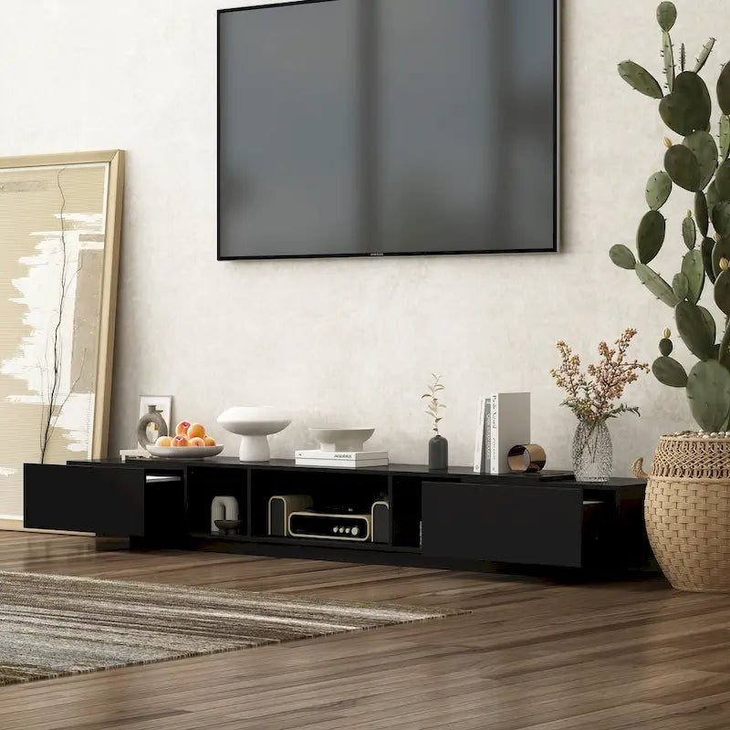 TV Stand for 90, TV Media Center, Entertainment Center Media Console
