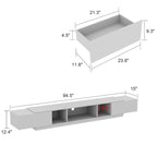 TV Stand for 90, TV Media Center, Entertainment Center Media Console