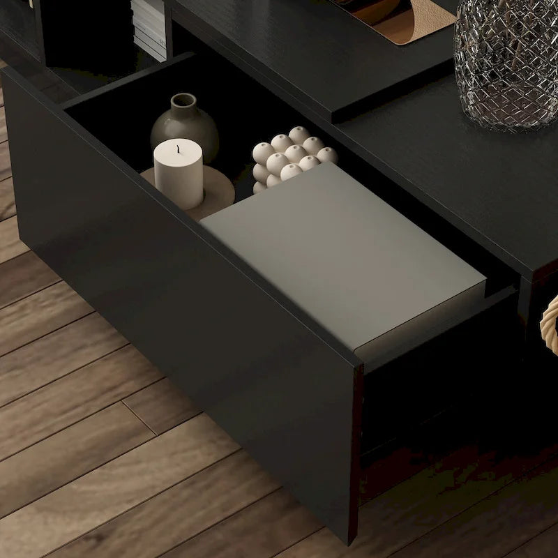 TV Stand for 90, TV Media Center, Entertainment Center Media Console