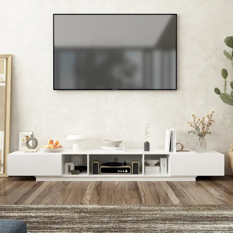 TV Stand for 90, TV Media Center, Entertainment Center Media Console