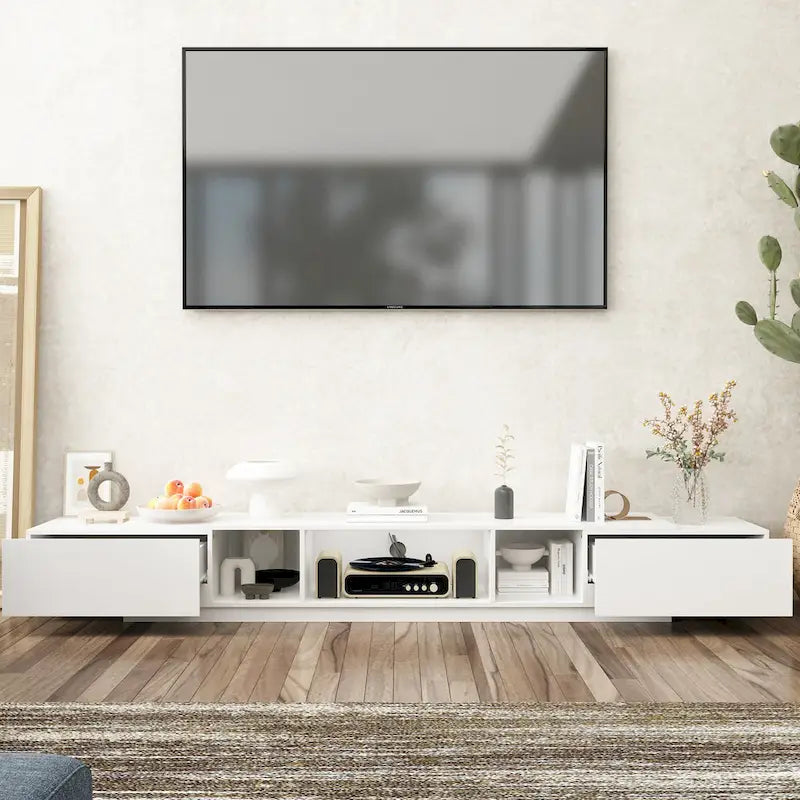 TV Stand for 90, TV Media Center, Entertainment Center Media Console