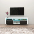 Wall Mounted Floating 63 TV Stand with 16 Color LEDs