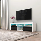 Wall Mounted Floating 63 TV Stand with 16 Color LEDs