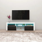 Wall Mounted Floating 63 TV Stand with 16 Color LEDs
