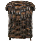 Natural Rattan Club Chair - 27.5 x 27.5 x 35.5 - 28Wx28Dx36H