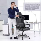 FDW Office Chair Gaming Chair Desk Chair Executive Chair with Lumbar Support Adjustable Stool Swivel Rolling Computer Chair