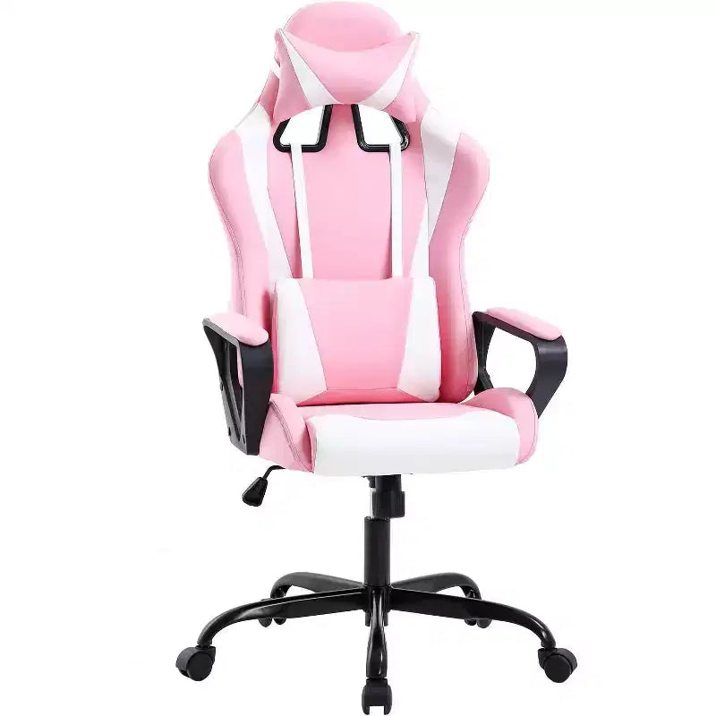 FDW Office Chair Gaming Chair Desk Chair Executive Chair with Lumbar Support Adjustable Stool Swivel Rolling Computer Chair