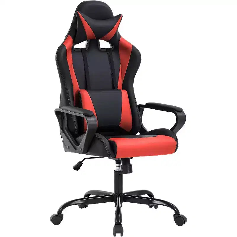 FDW Office Chair Gaming Chair Desk Chair Executive Chair with Lumbar Support Adjustable Stool Swivel Rolling Computer Chair