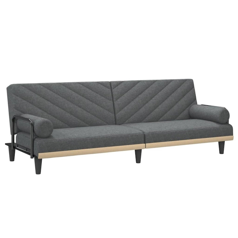 Sleeper Sofa with Armrests Sofa Couch Recliner Chair Loveseat Fabric - 80.7 x 35 x 27.6