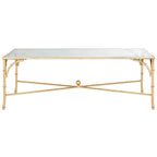Gold Coffee Table - 50 x 26 x 18 - 50Wx26Dx18H