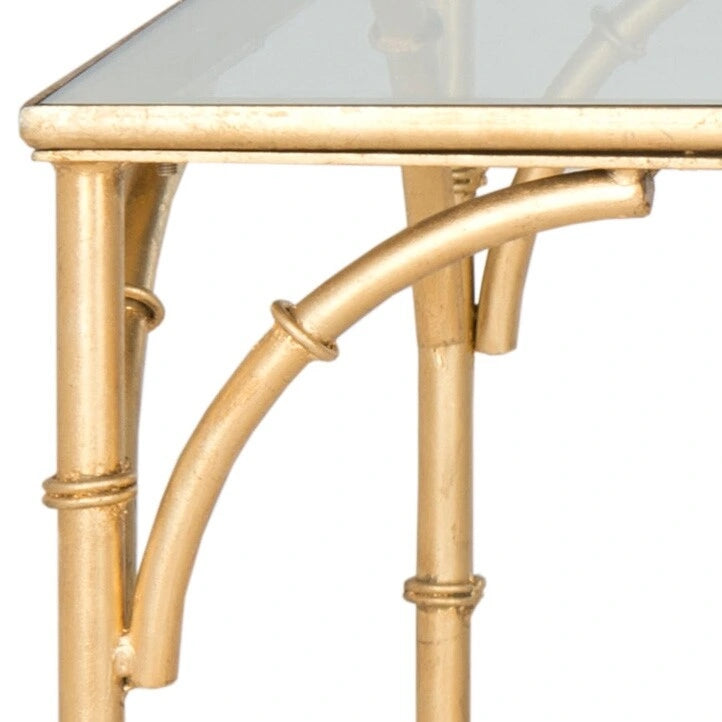 Gold Coffee Table - 50 x 26 x 18 - 50Wx26Dx18H