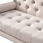 Mid Century Modern Living Room Adjustable Folding Sofa Bed