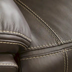 Brown 5-Piece Power Reclining Sectional - 123W x 123D x 43H