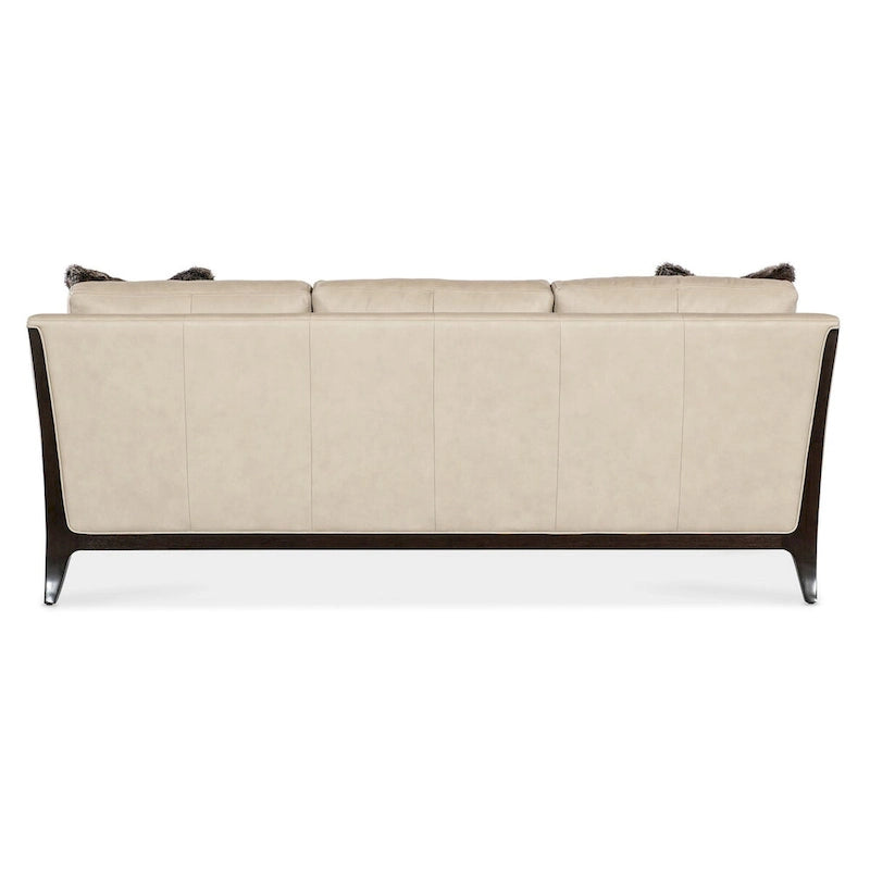 Leather Sofa, Cream