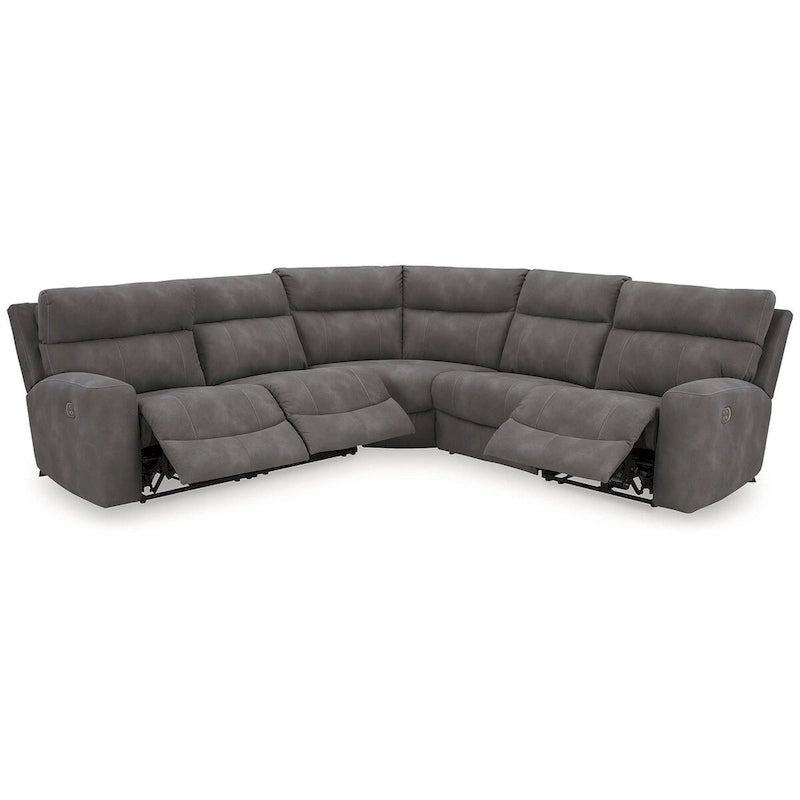 5-Piece Power Reclining Sectional - 105.5W x 104.5D x 42H