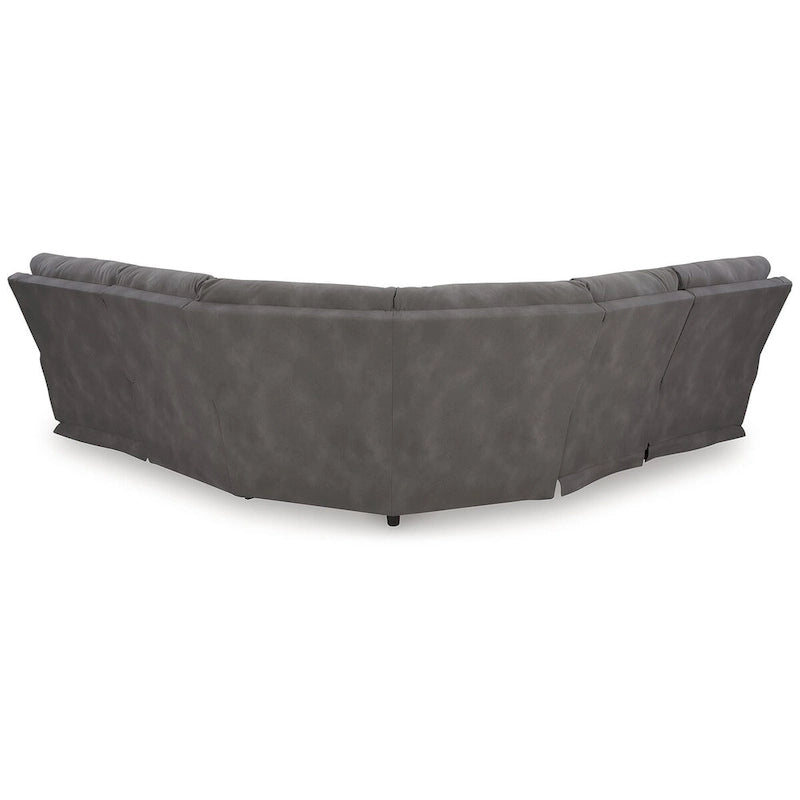 5-Piece Power Reclining Sectional - 105.5W x 104.5D x 42H